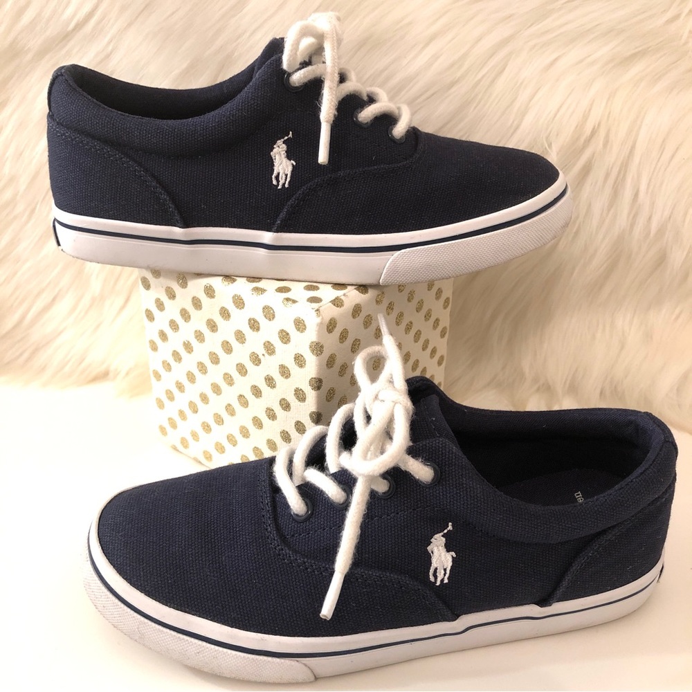 Ralph Lauren boy’s Keaton canvas sneakers